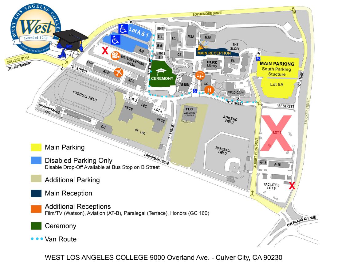 Graduation Event Map